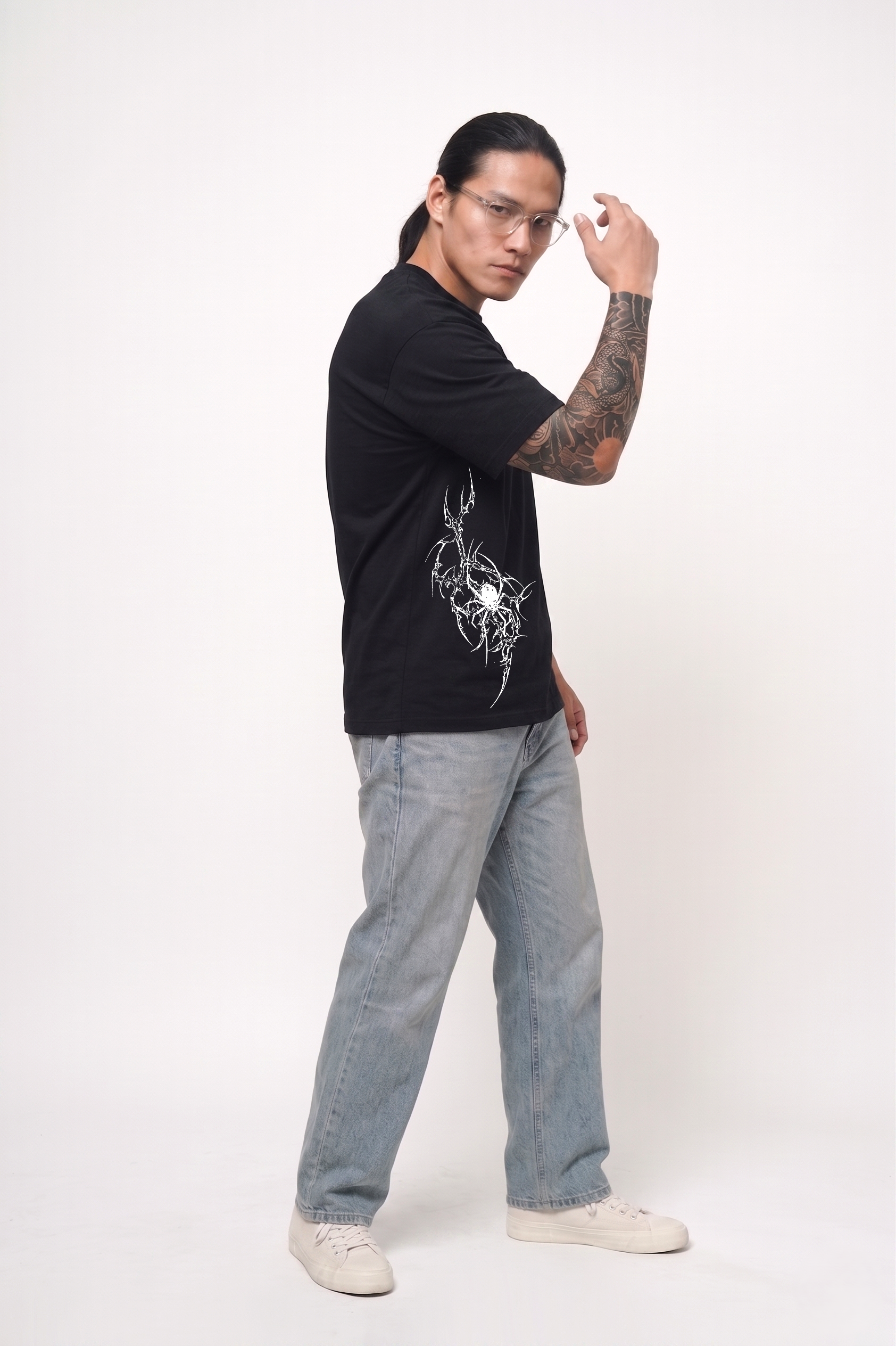 T-SHIRT OVERSIZE ARACNIDE