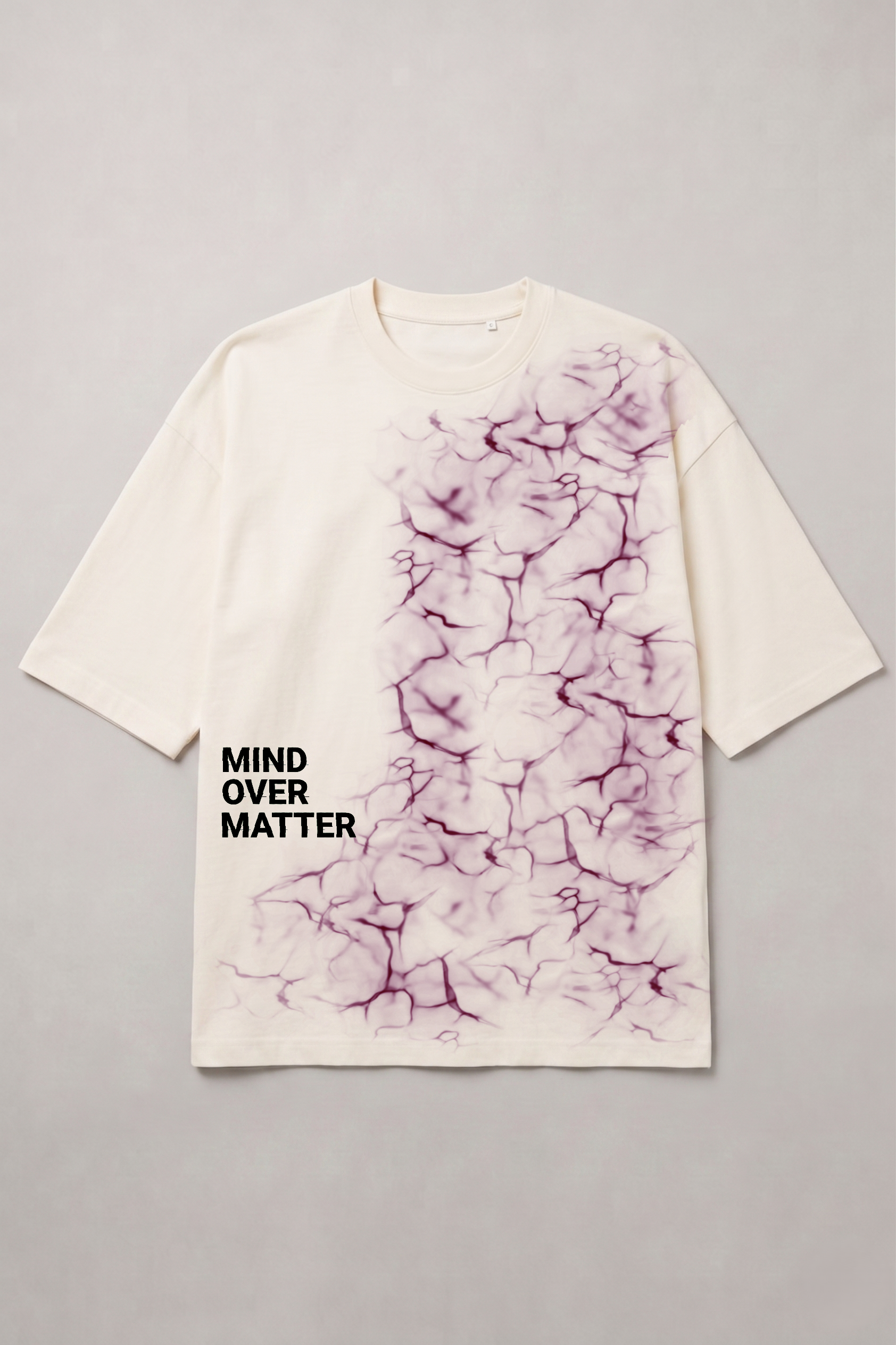 T-SHIRT OVERSIZE MIND OVER MATTER