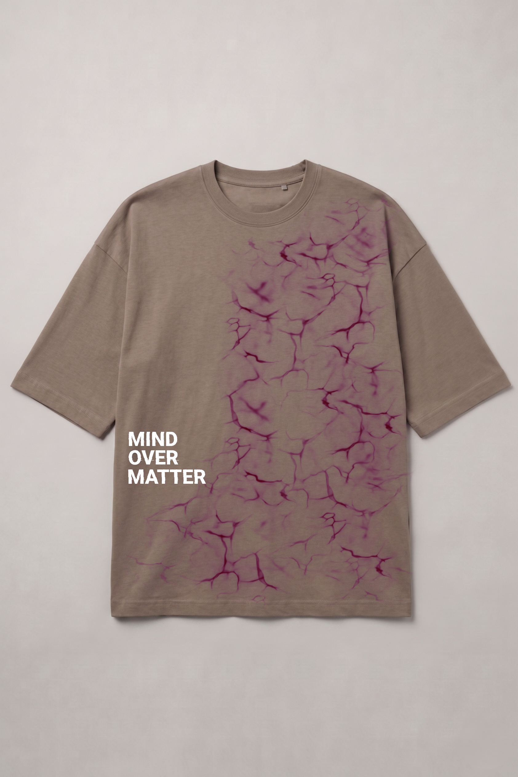 T-SHIRT OVERSIZE MIND OVER MATTER