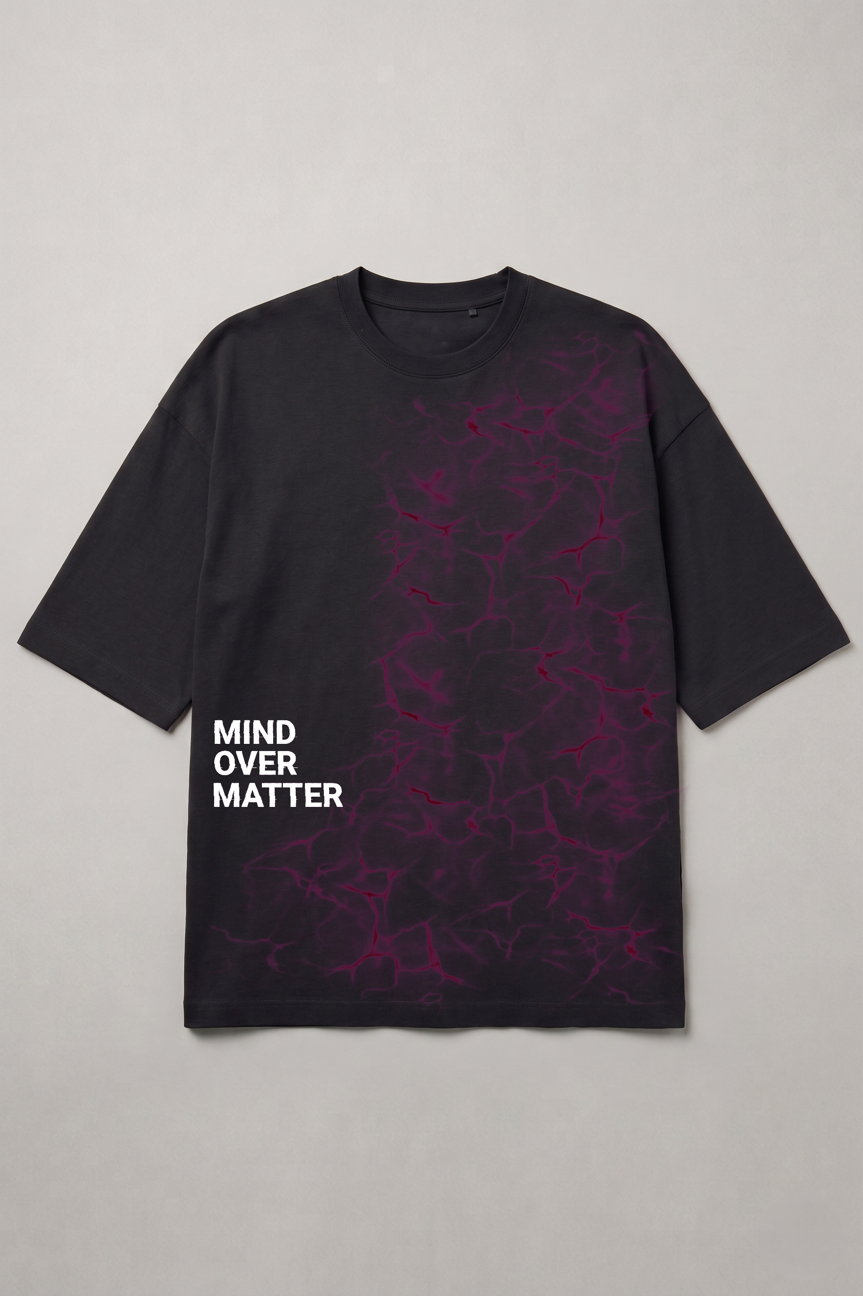 T-SHIRT OVERSIZE MIND OVER MATTER