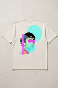 T-SHIRT OVERSIZE GEOMETRIC GIRL
